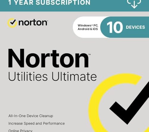Norton Utilities Ultimate for 10 Devices, Keep your devices running like new – for Windows PC, Android and iOS (Download)