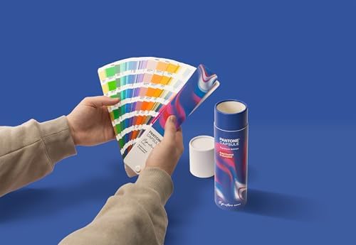 Pantone CAPSULE SIGNATURE EDITION Color Guide – 612 Color Fan Deck (Coated & Uncoated) for Graphic Design, Branding, Print & Product Design – Portable Starter Guide Color Matching Tool for Freelancers & Young Designers CAP2026