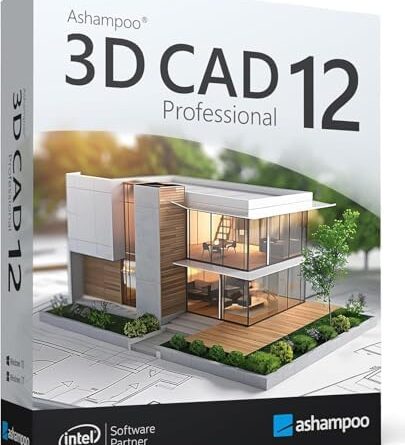3D CAD 12 PRO – The professional CAD solution, from blueprints to interior design, Architecture for Win 11, 10