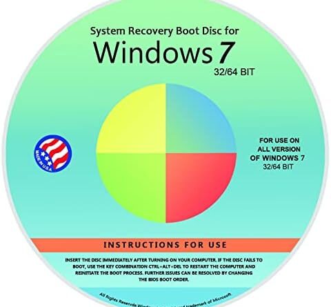 Ralix Reinstall DVD For Windows 7 All Versions 32/64 bit. Recover, Restore, Repair Boot Disc, and Install to Factory Default will Fix PC Easy!