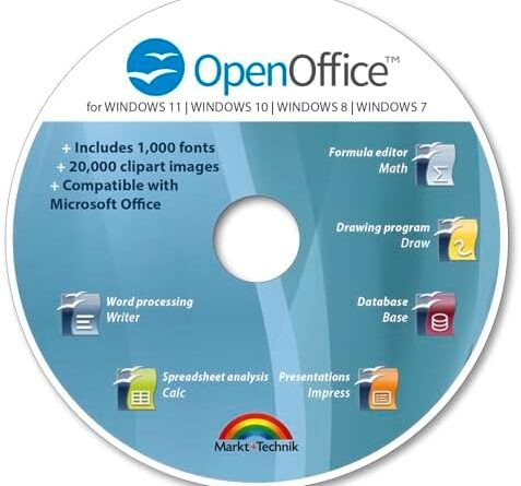 Office Suite 2025 Special Edition for Windows 11-10-8-7-Vista-XP | PC Software and 1.000 New Fonts | Alternative to Microsoft Office | Compatible with Word, Excel and PowerPoint