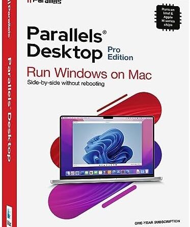 Parallels Desktop 26 for Mac Pro Edition | Run Windows on Mac Virtual Machine Software | Authorized by Microsoft | 1 Year Subscription [Mac Key Card]