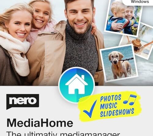 Nero MediaHome | Media Management Software | Organize Photos, Music, Videos & Create Slideshow | Play, Archive & Sort | Lifetime License | 1 PC | Windows 11 / 10 / 8 / 7 Nero MediaHome | Media Management Software | Organize Photos, Music, Videos & Create Slideshow | Play, Archive & Sort | Lifetime License | 1 PC | Windows 11 / 10 / 8 / 7